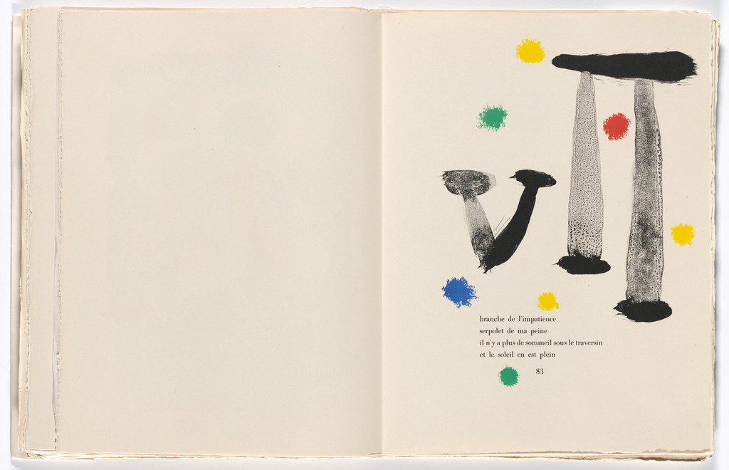 In-text plate (page 83) from Parler seul (Speaking Alone)