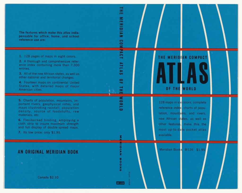 Cover for "The Meridian Compact Atlas of the World"