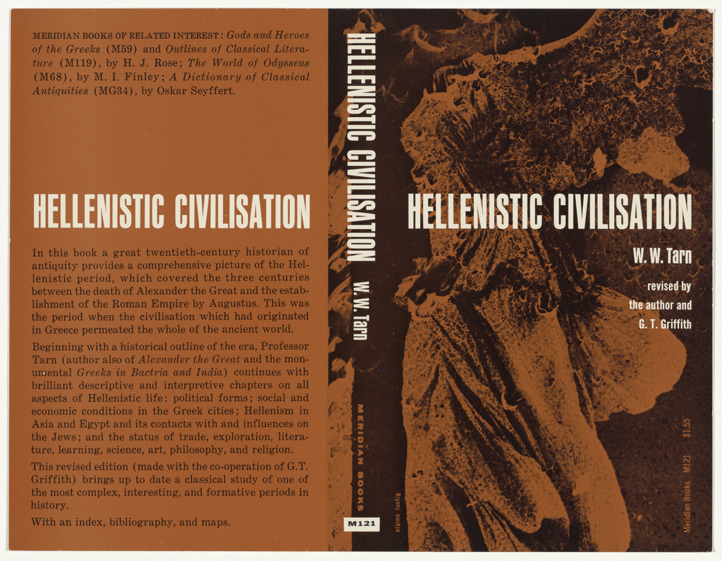 Book cover for "Hellenistic Civilisation" by W.W. Tarn