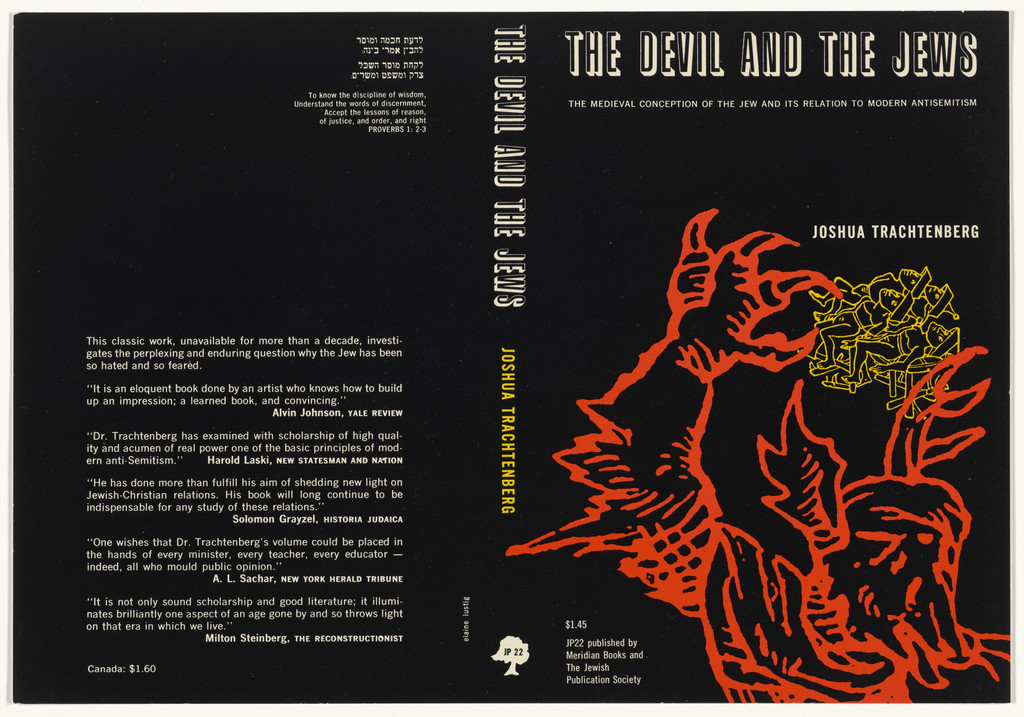 Book cover for "The Devil and the Jews" by Joshua Trachtenberg