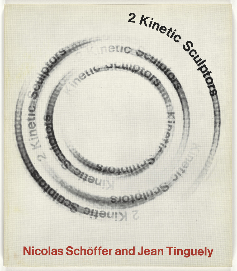 Catalog for the exhibition "2 Kinetic Sculptors" at the Jewish Museum