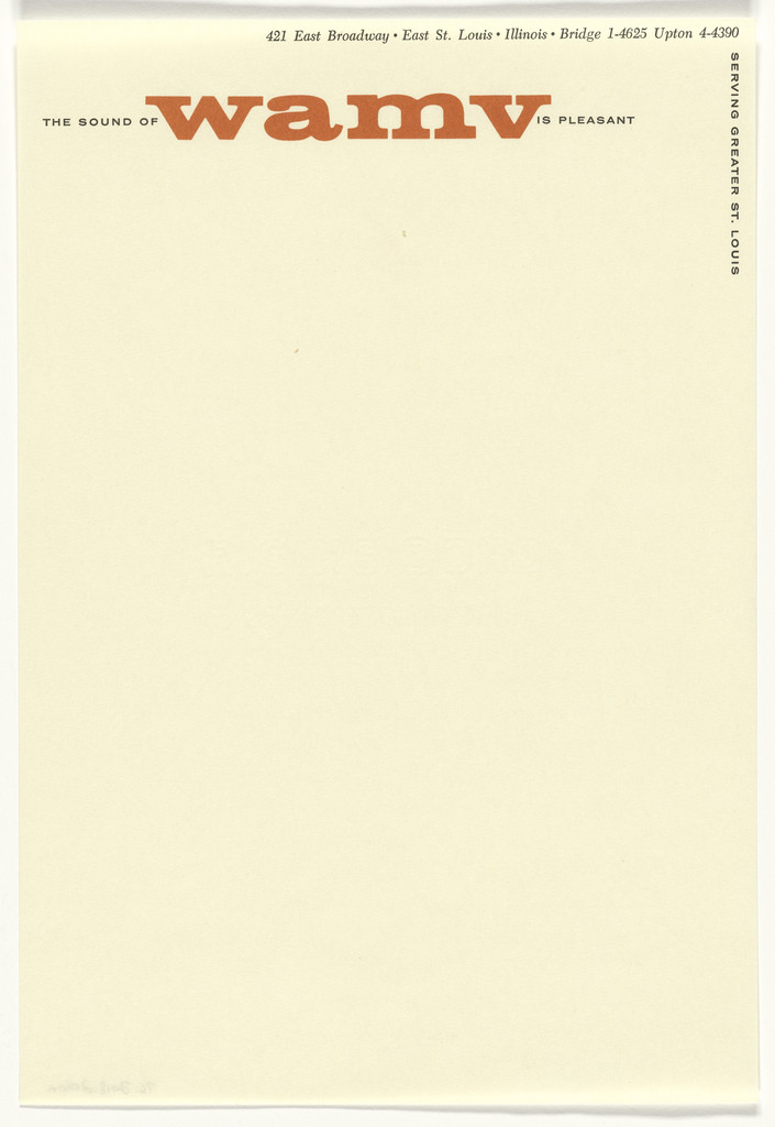 WAMV stationery