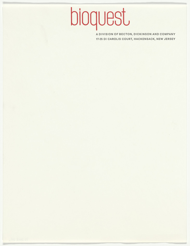Bioquest stationery