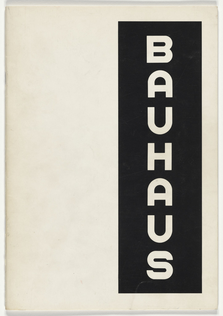 Catalog for the exhibition "Bauhaus" at Ex Libris