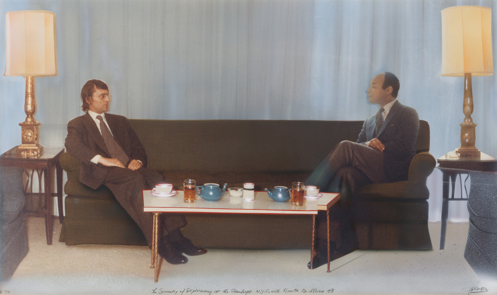 The Symmetry of Diplomacy at The Stanhope Hotel, N.Y.C. with Kynaston McShine