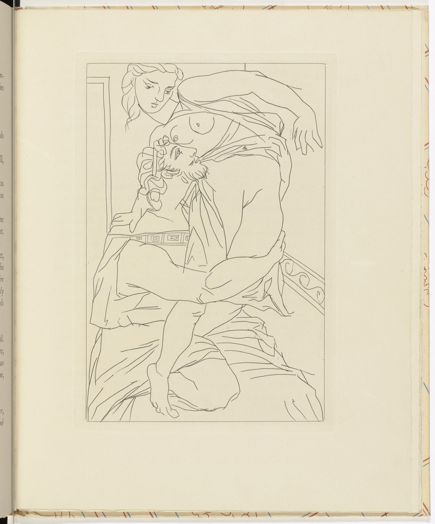 Kinesias and Myrrhina (Cinésias et Myrrhine) from Lysistrata