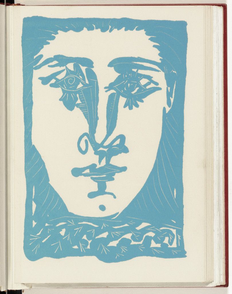 Variant of Head (8th supplementary plate) from the illustrated book Non Vouloir