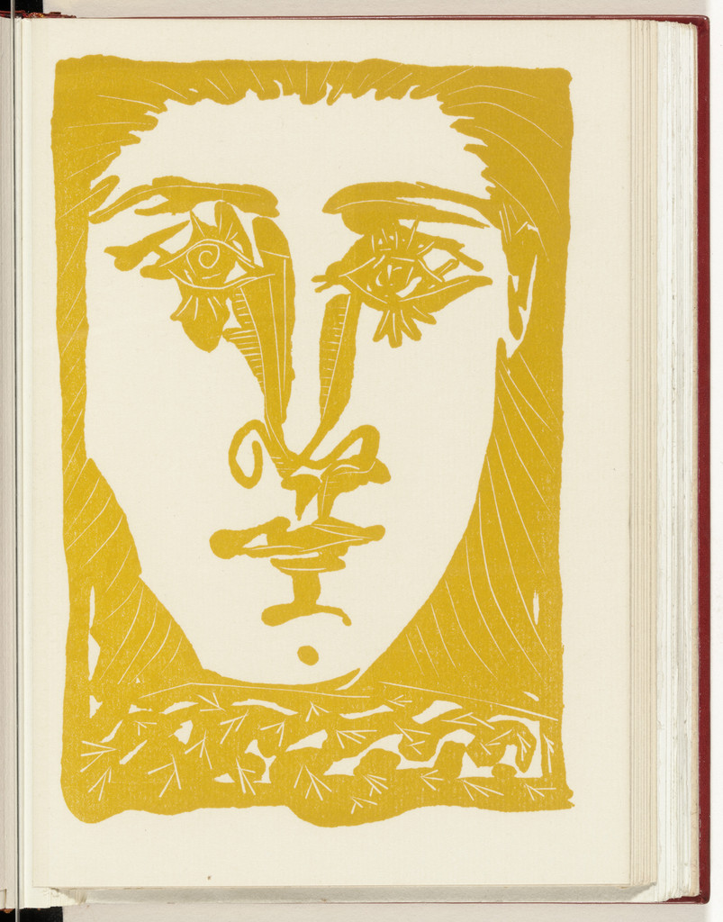 Variant of Head (9th supplementary plate) from the illustrated book Non Vouloir