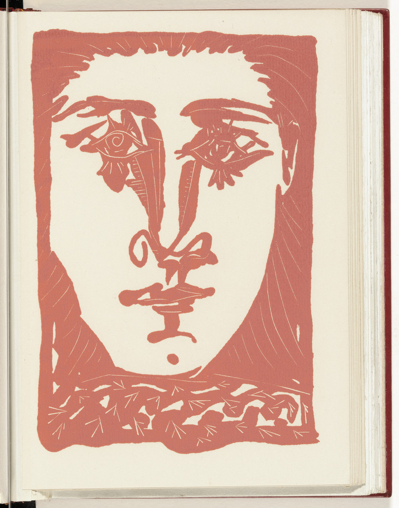 Variant of Head (10th supplementary plate) from the illustrated book Non Vouloir