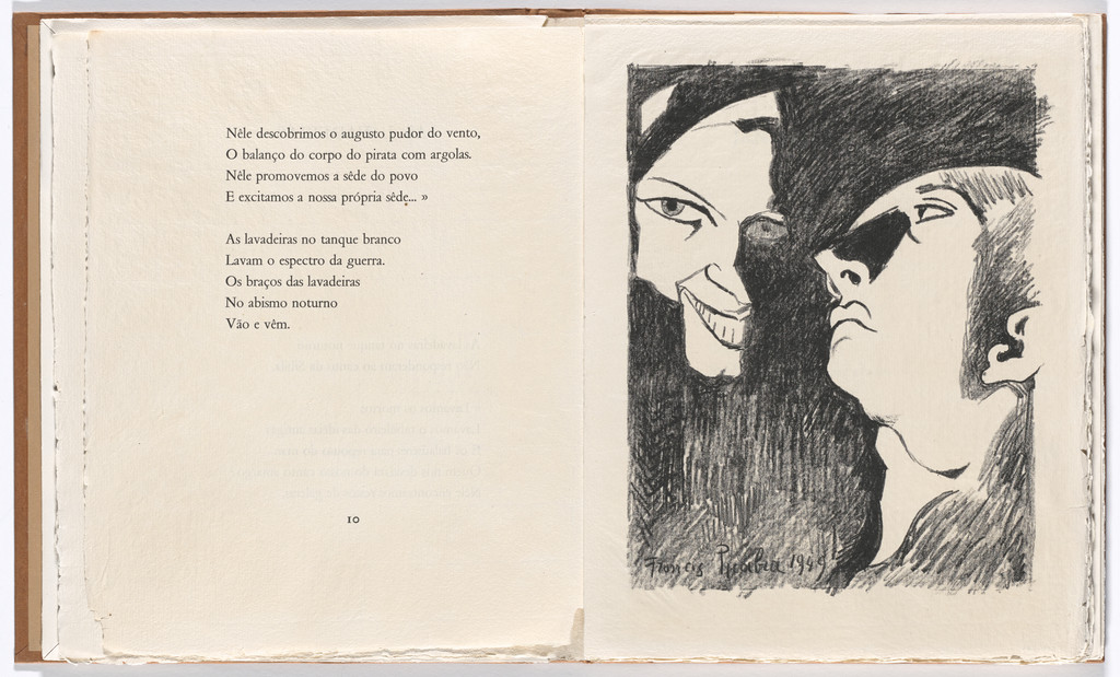 Plate 1 (page 11) from Janela do caos (Window of Chaos)