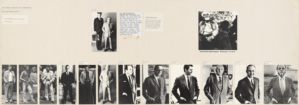 Panel from Let's Take Back Our Space: 'Female' and 'Male' Body Language as a Result of Patriarchal Structures