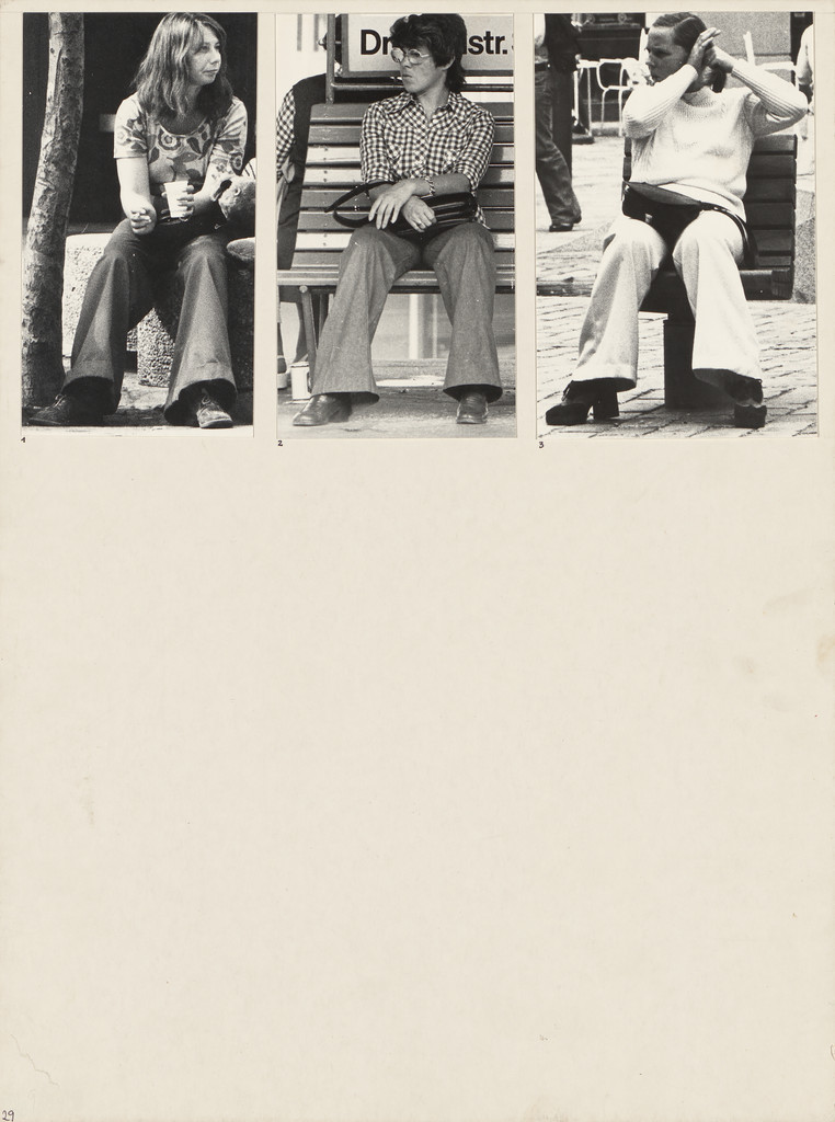 Panel from Let's Take Back Our Space: 'Female' and 'Male' Body Language as a Result of Patriarchal Structures