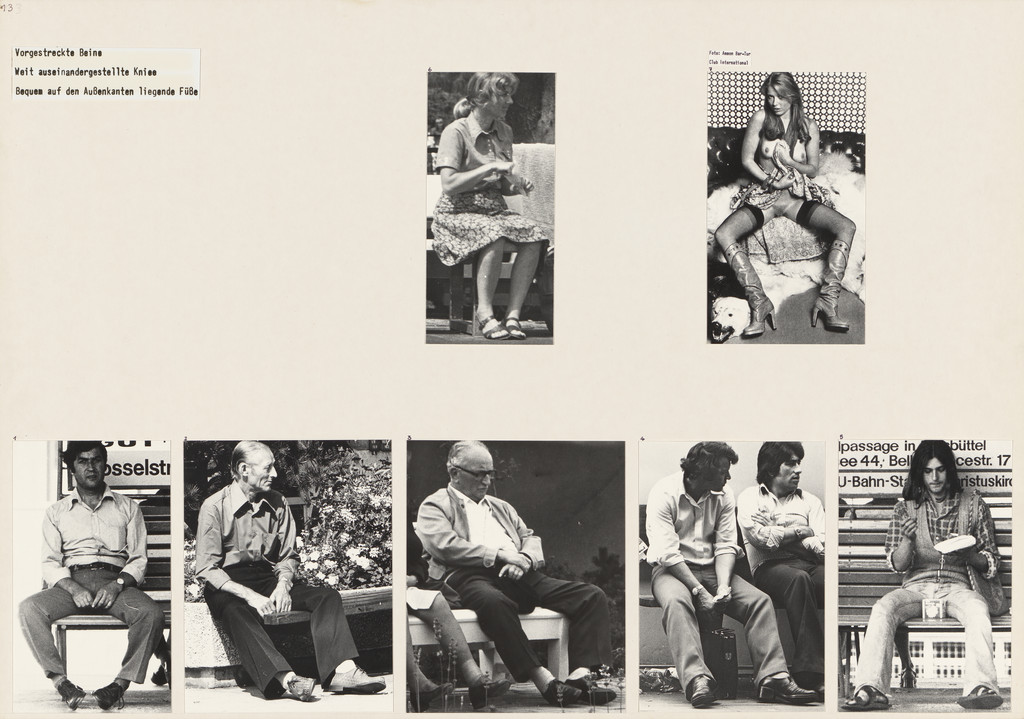 Panel from Let's Take Back Our Space: 'Female' and 'Male' Body Language as a Result of Patriarchal Structures