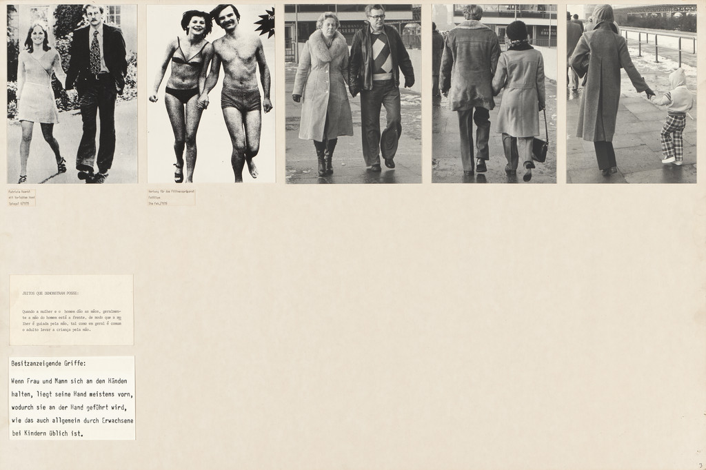 Panel from Let's Take Back Our Space: 'Female' and 'Male' Body Language as a Result of Patriarchal Structures