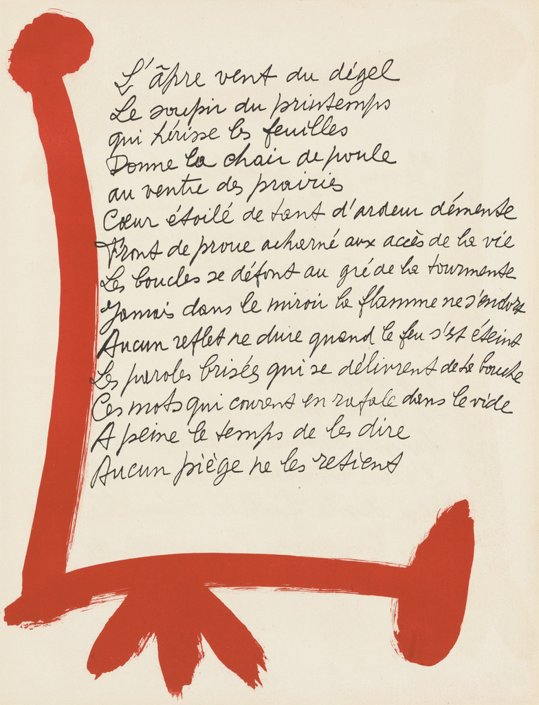 In-text plate (page 103) from Le Chant des morts