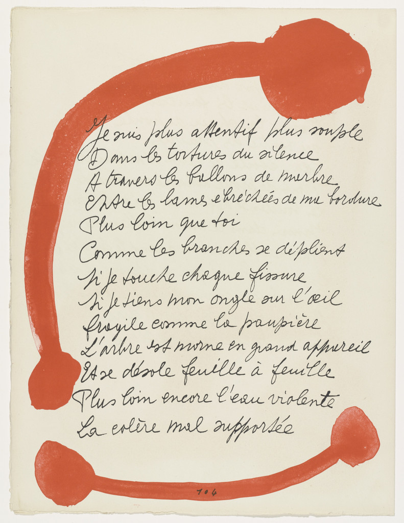 In-text plate (page 104) from Le Chant des morts
