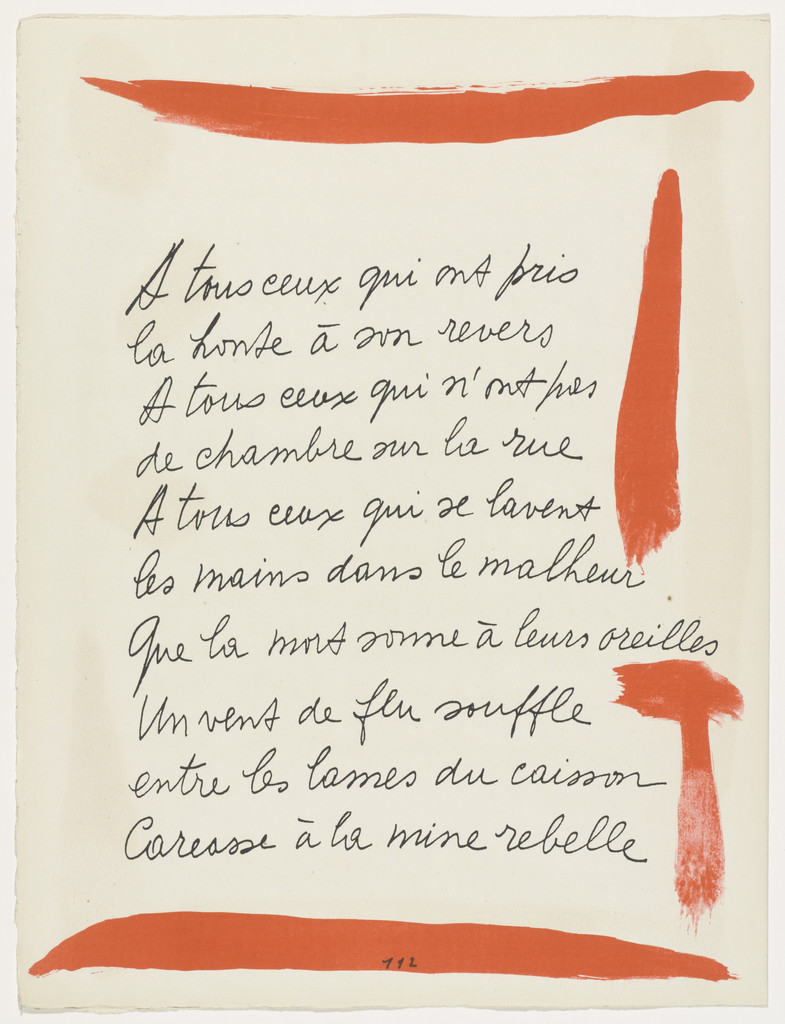 In-text plate (page 112) from Le Chant des morts