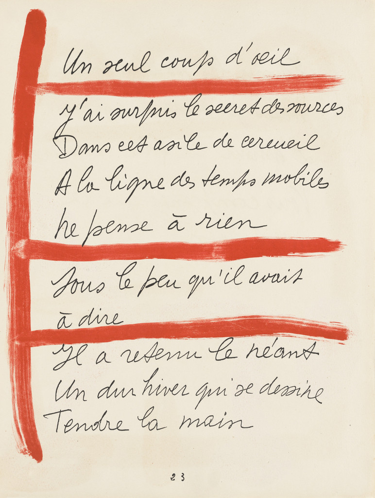 In-text plate (page 23) from Le Chant des morts