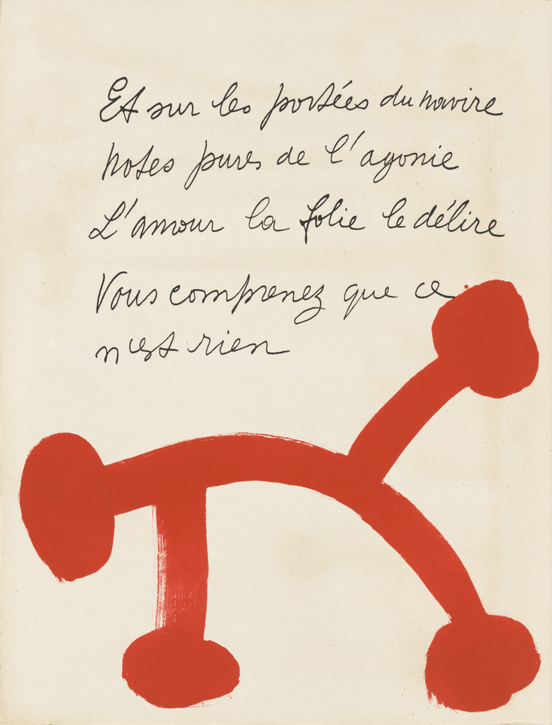 In-text plate (page 24) from Le Chant des morts