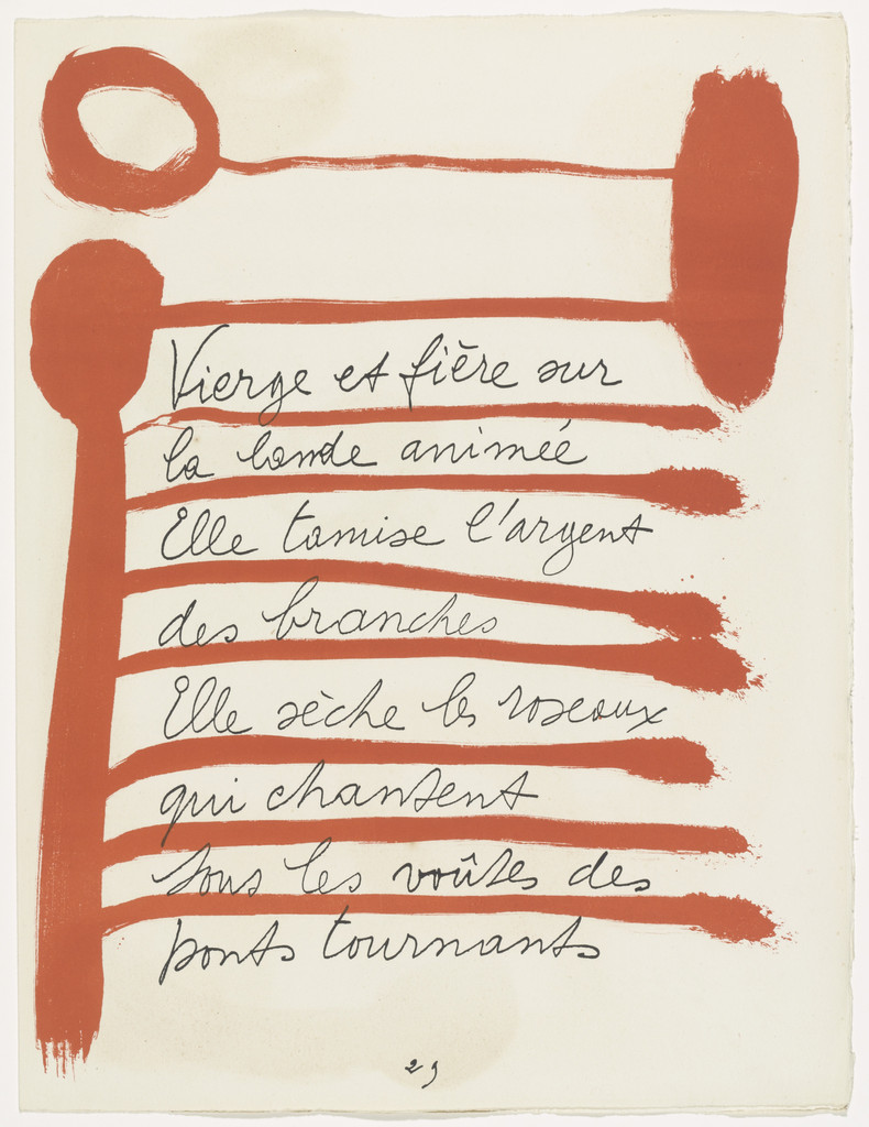 In-text plate (page 29) from Le Chant des morts