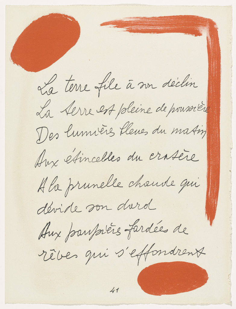 In-text plate (page 41) from Le Chant des morts