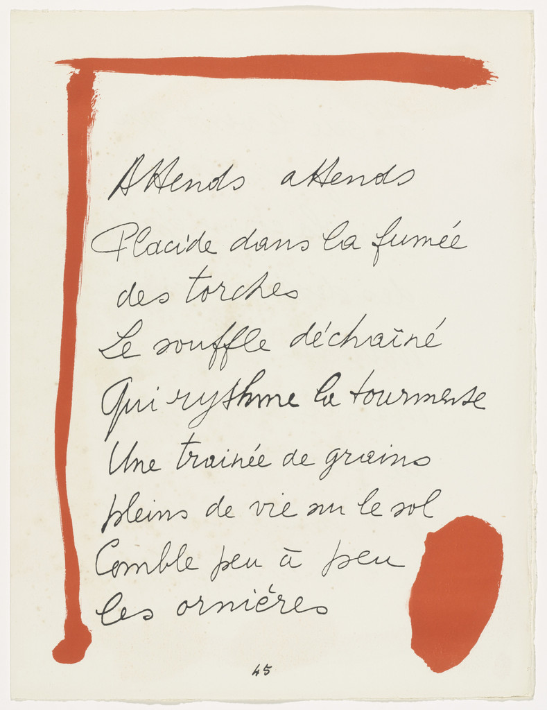 In-text plate (page 45) from Le Chant des morts