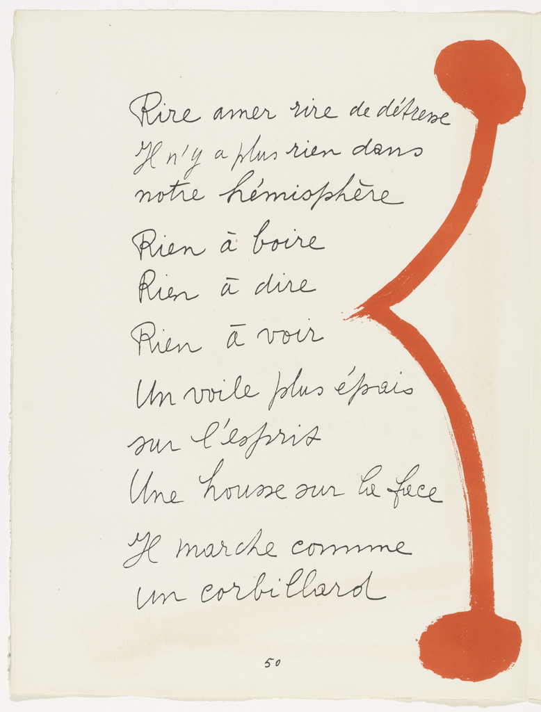 In-text plate (page 50) from Le Chant des morts