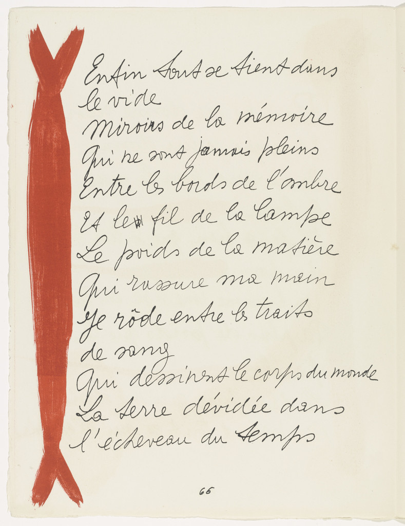 In-text plate (page 66) from Le Chant des morts