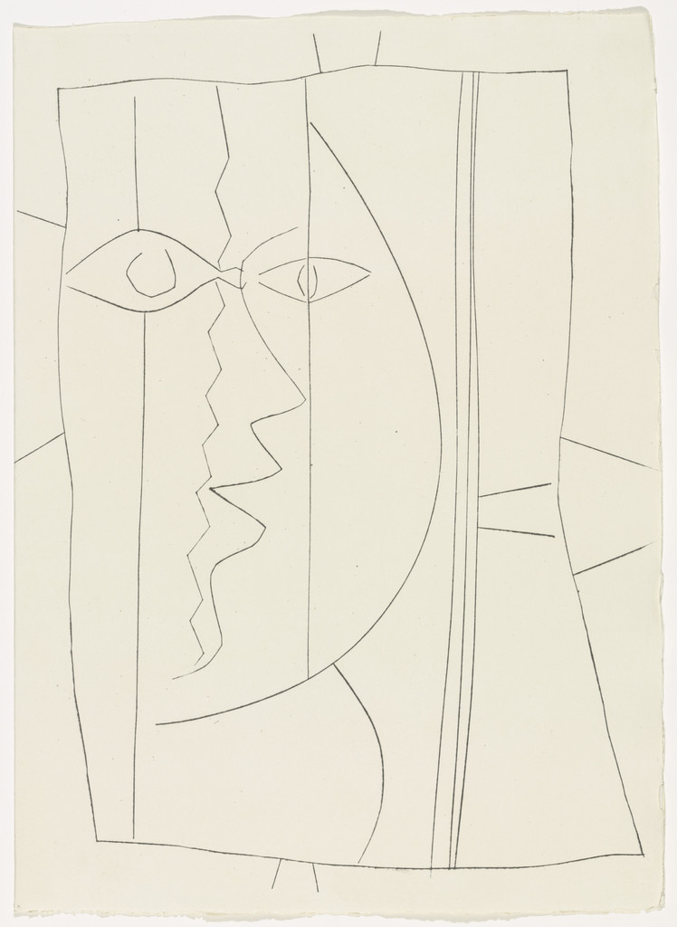 Mirror (plate, page 105) from Corps perdu