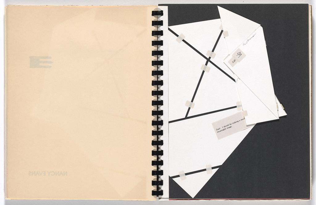 Guilt: I Should Be Making a More Meaningful Image (folios 19 and 20) from Eye Magazine #14 "Cobalt Myth Mechanics"