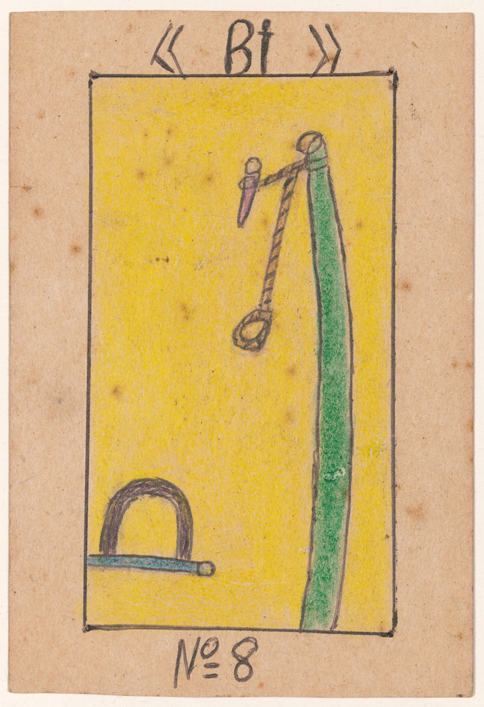 «BI» N° 8 from Alphabet Bété