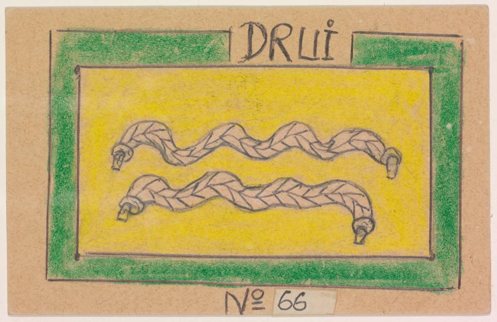 DRUI N° 66 from Alphabet Bété