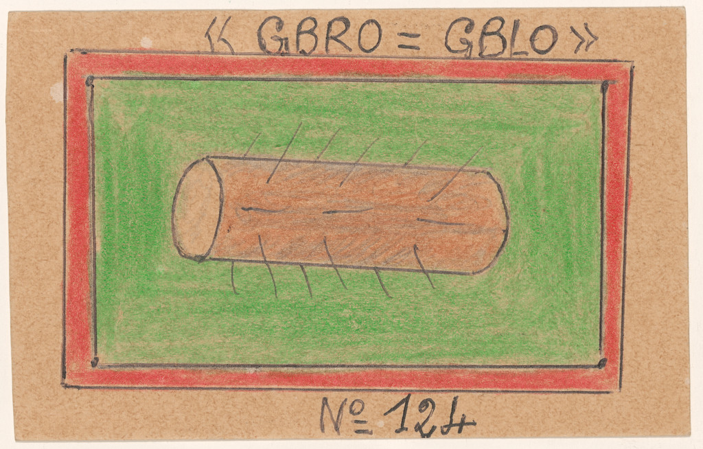 «GBRO=GBLO» N° 124 from Alphabet Bété