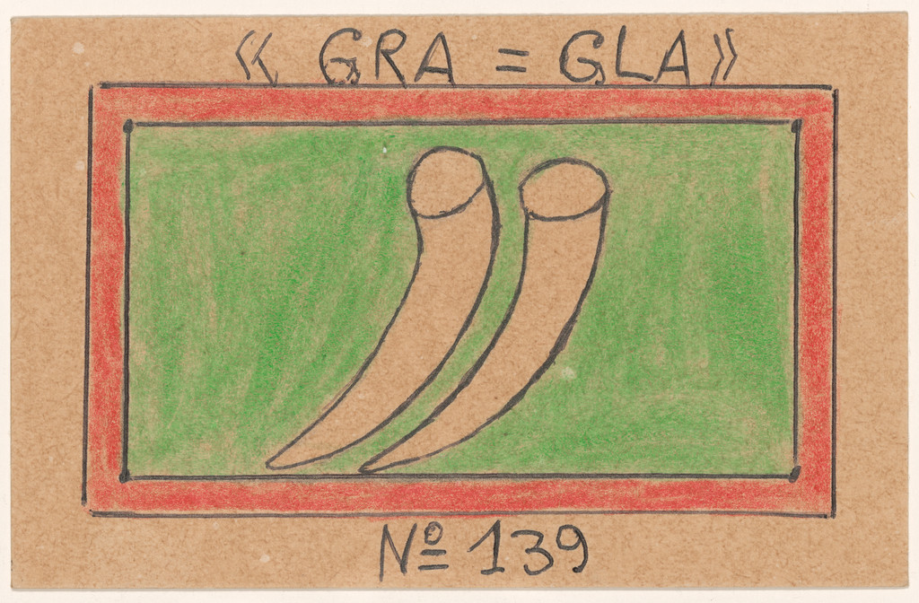 «GRA=GLA» N° 139 from Alphabet Bété