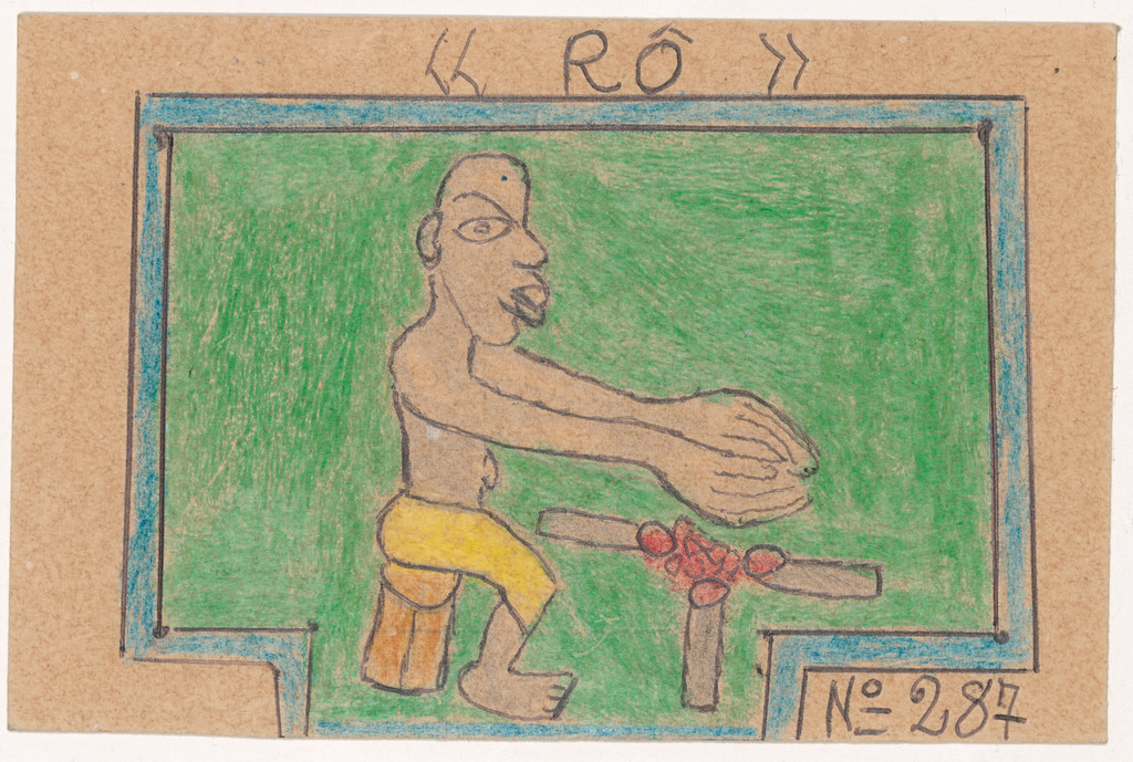 «RÔ» N° 287 from Alphabet Bété