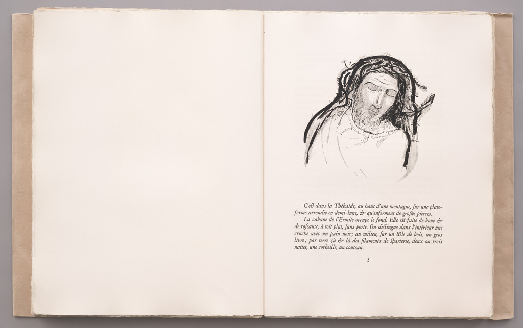 Headpiece (page 3) from La Tentation de Saint-Antoine