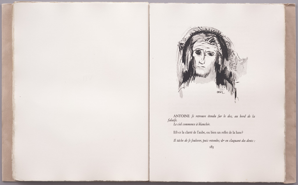 Headpiece (page 185) from La Tentation de Saint-Antoine