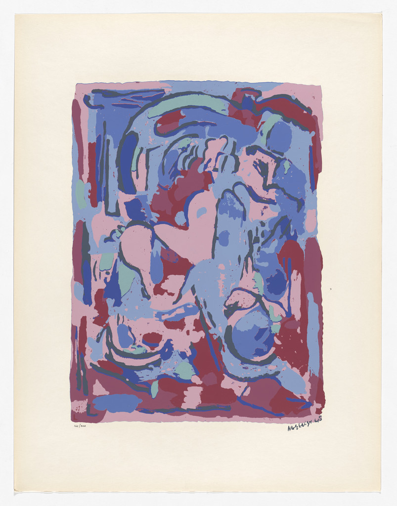 Composition from Art of Today, Masters of Abstract Art (Art d'aujourd'hui, maîtres de l'art abstrait), Album I