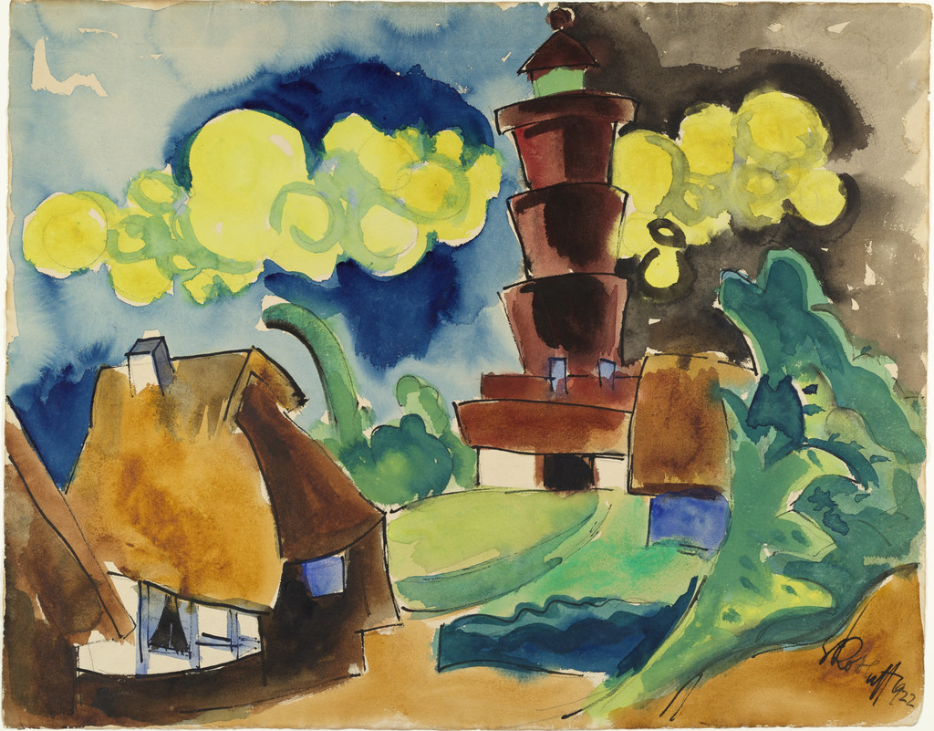 Landscape with Lighthouse (Landschaft mit Leuchtturm)
