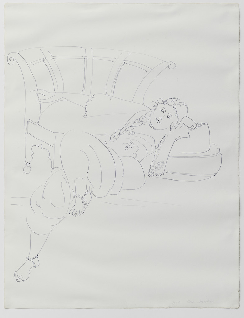 Odalisque with a Moorish Chair