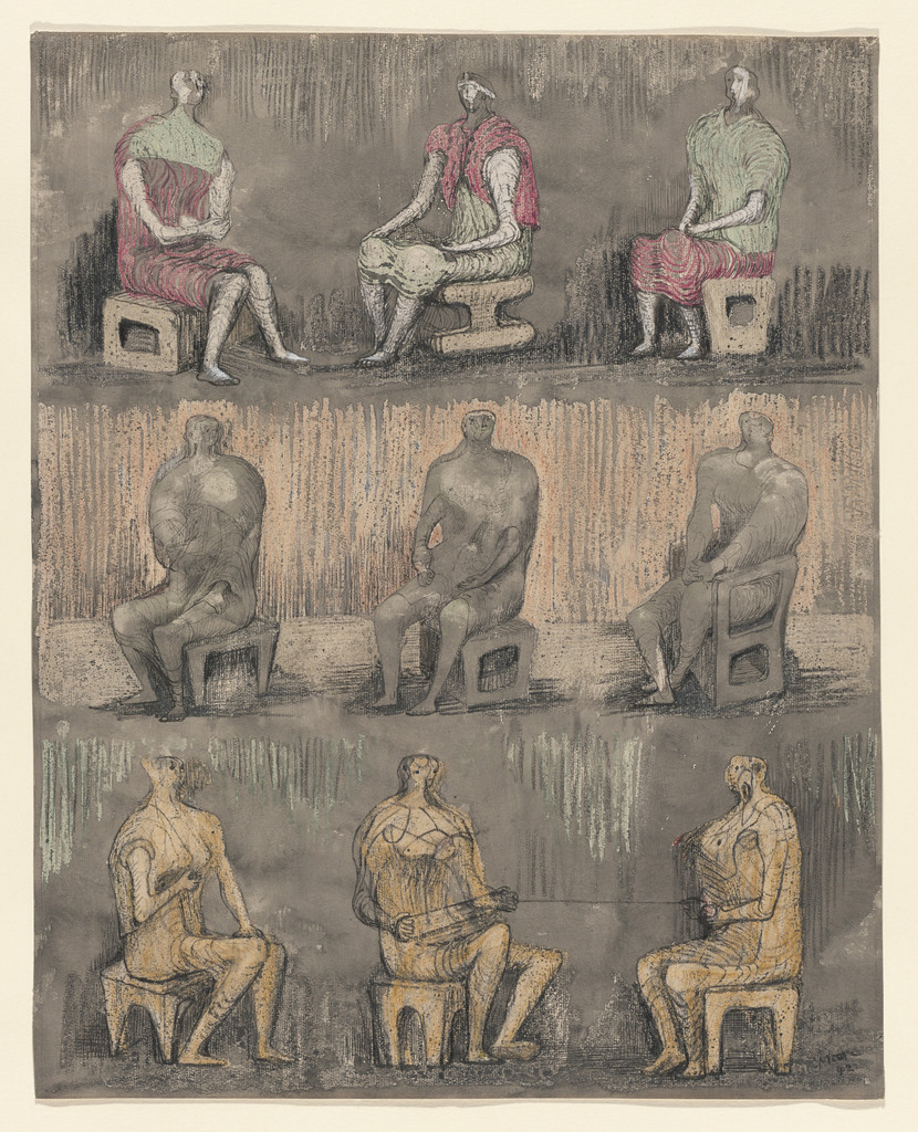 Seated Figures, II