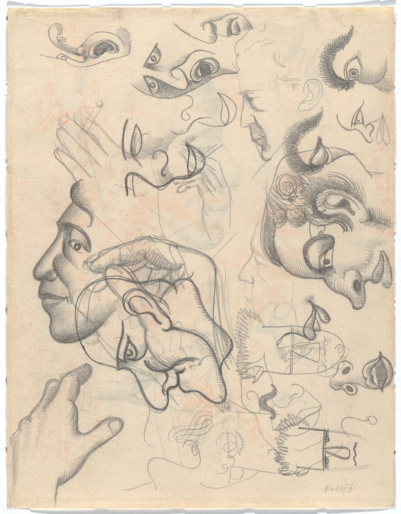 Studies of Heads, Hands and Figures