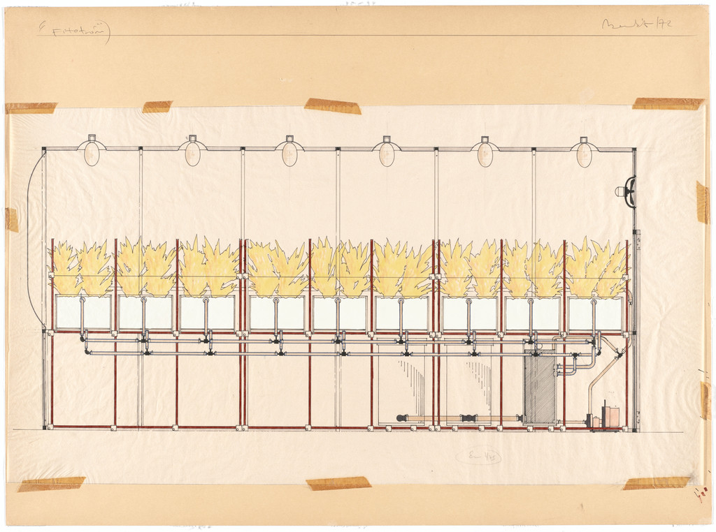 Drawing for Phytotron: Hydroponic Environment for Plants