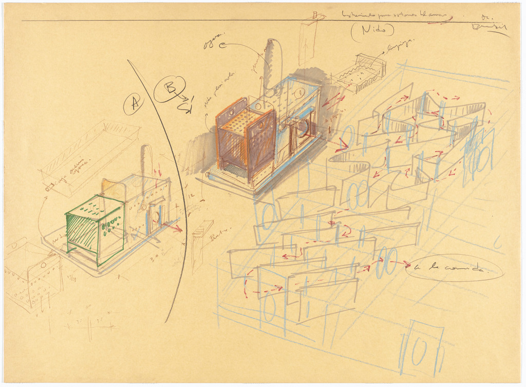 Study for Labyrinth for White Mice