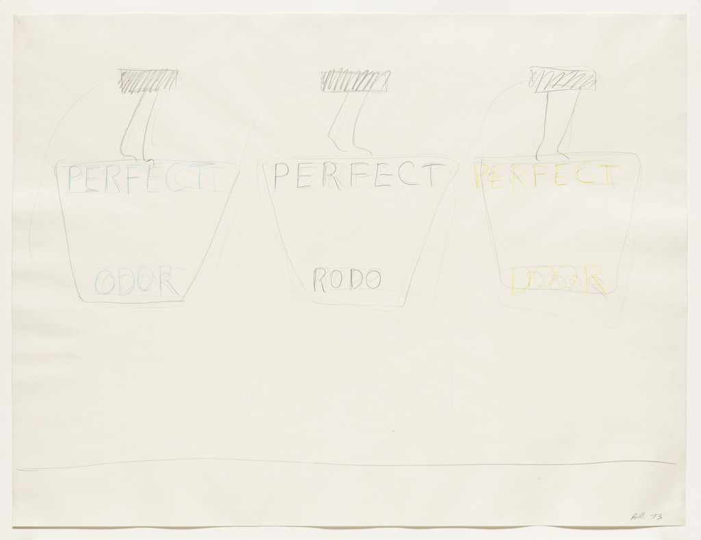 Untitled (Study for Perfect Door, Perfect Odor, Perfect Rodo)