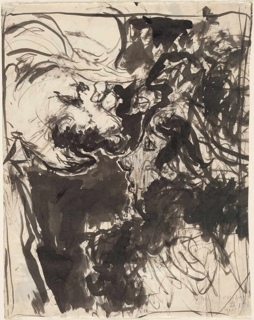 Study for the lithograph Conversation