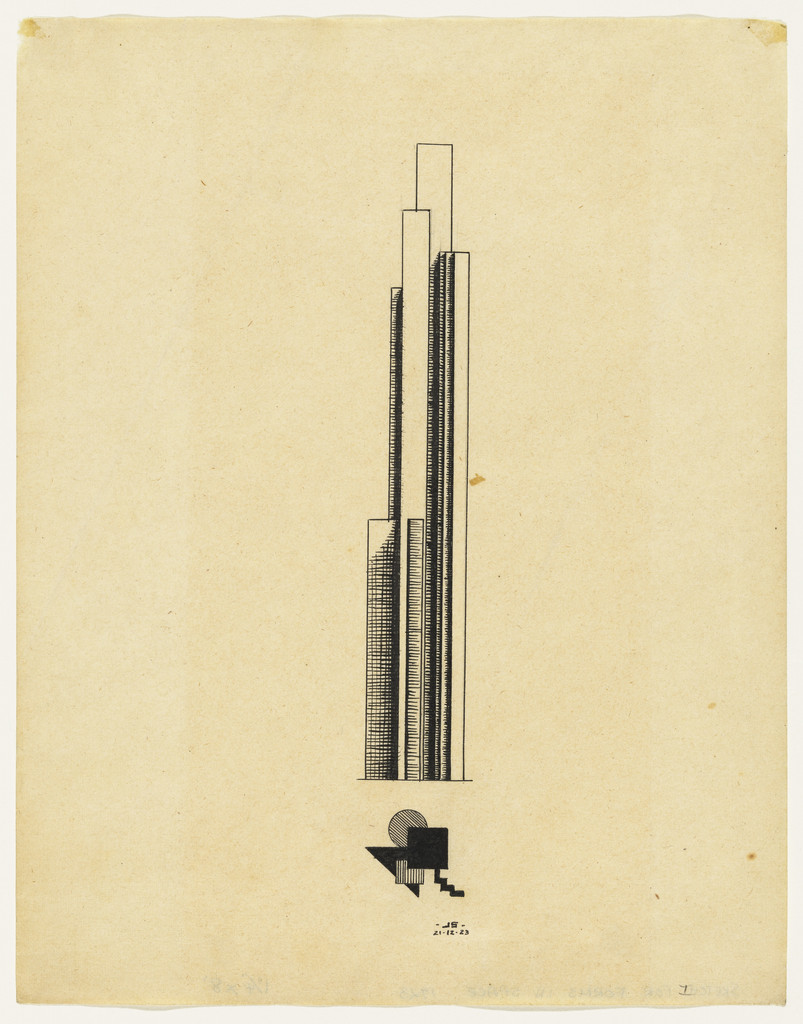 Study for a Sculpture (Forms in Space)