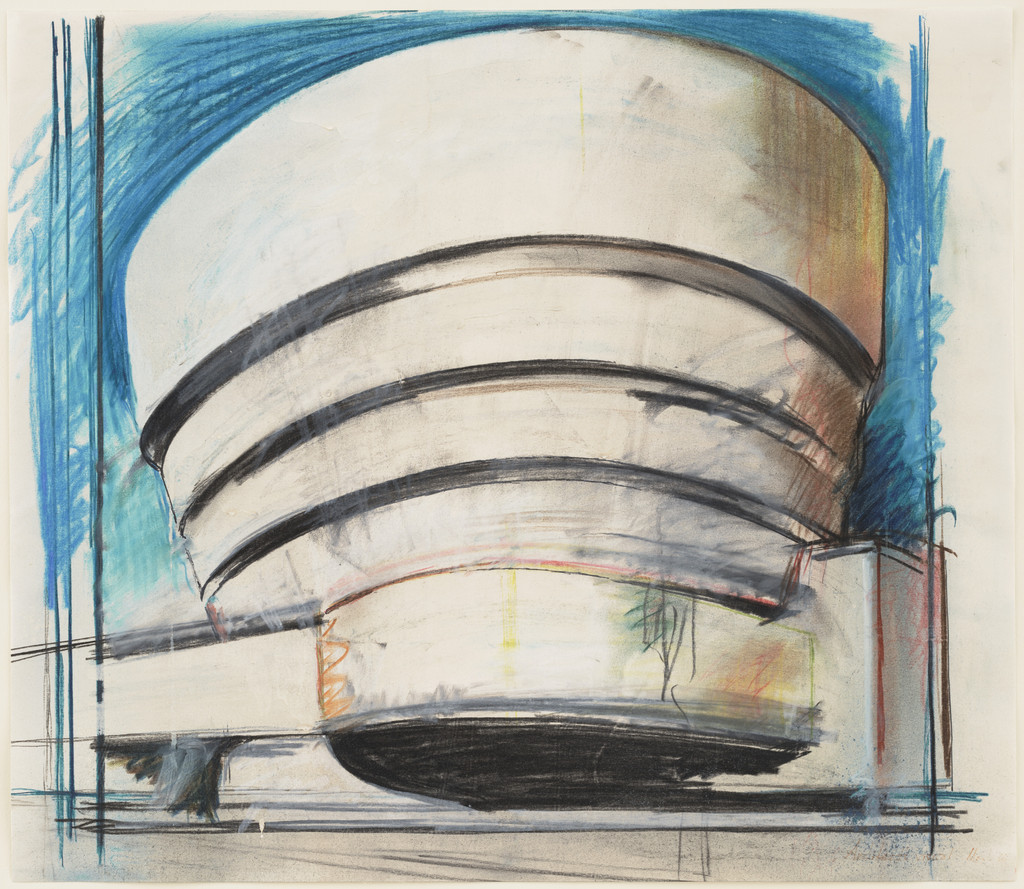 The Solomon R. Guggenheim -- Architect's visual