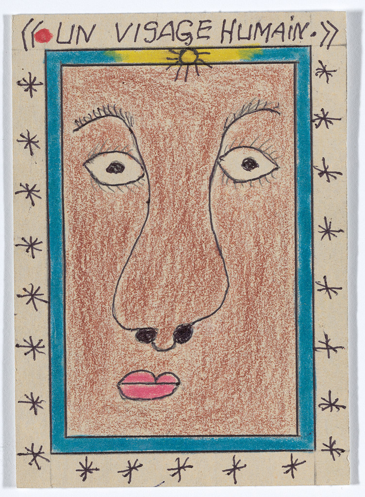 «Un visage humain.» from Connaissance du Monde
