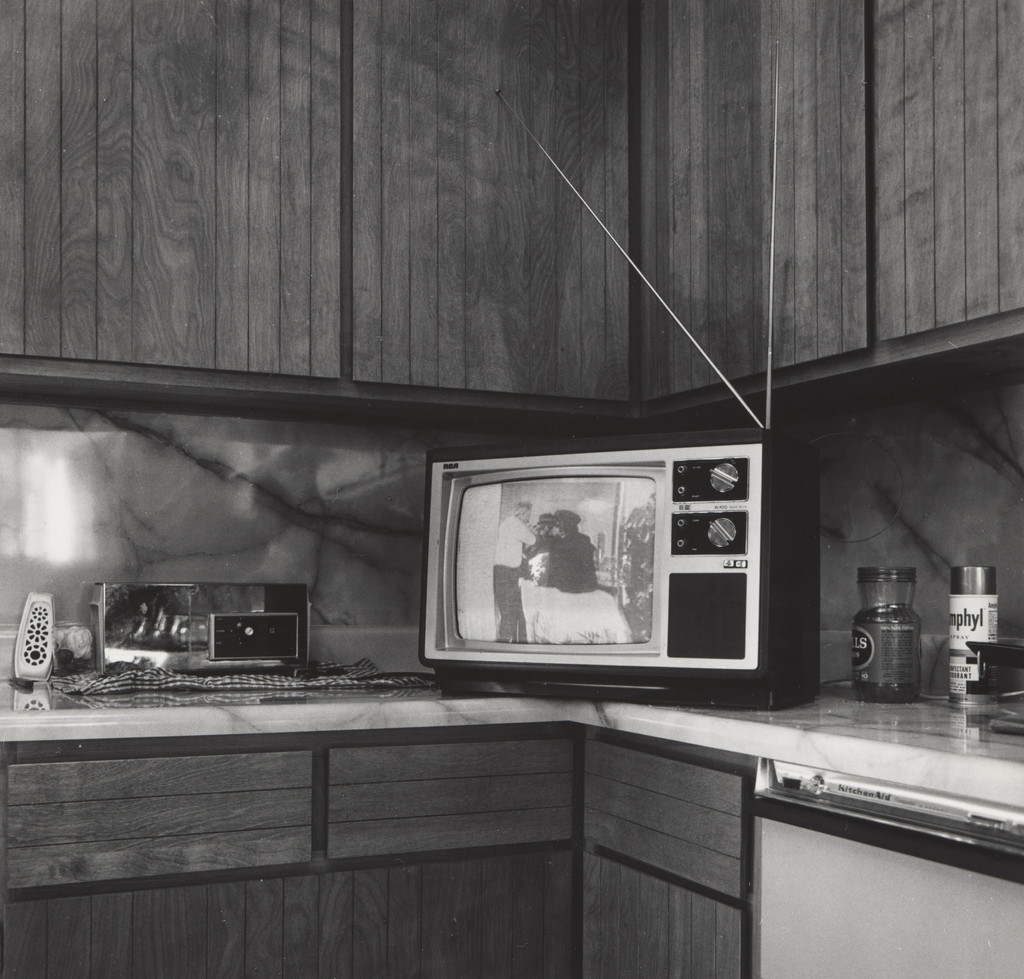 Daytime TV and Kitchen Counter